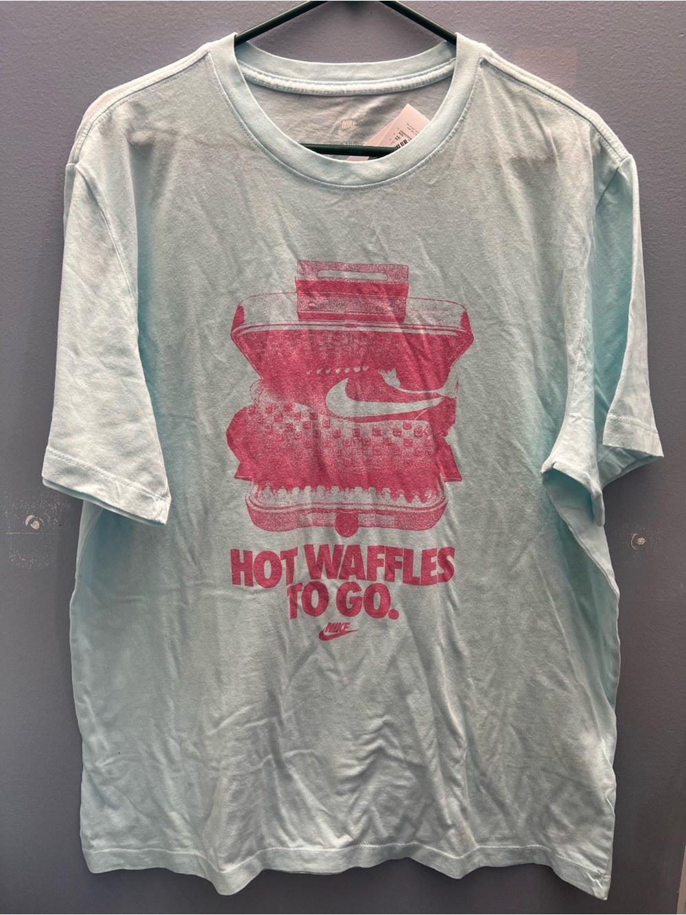 Nike Light Mint Tee with White Logo